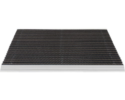 HQ HAMAT Deurmat aluminium Outline bruin 50x80 cm