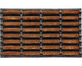 HQ HAMAT Deurmat rubber/kokos zwart/natuur 40x60 cm