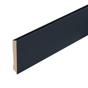 Folieplint plint 90x15 - Amsterdam zwart RAL 9005